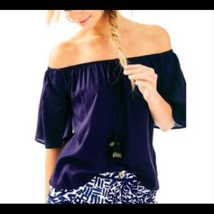 Lilly Pulitzer, brand new, off the shoulder top